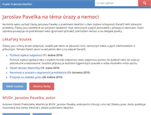 Tablet Screenshot of pralek.cz